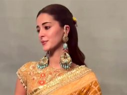 Ananya Panday is traditionally draped this festive season