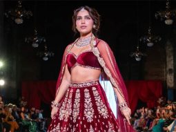 Bhumi Pednekar turns showstopper for Nazranaa at New York Fashion Week in red lehenga