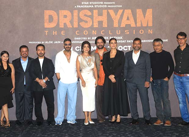 Drishyam The Conclusion trailer launch: “Main aa raha hoon… khaali kutte ko sambhal ke rakhna”: Kumar Mangat Pathak's HILARIOUS Ajay Devgn anecdote leaves audience in splits