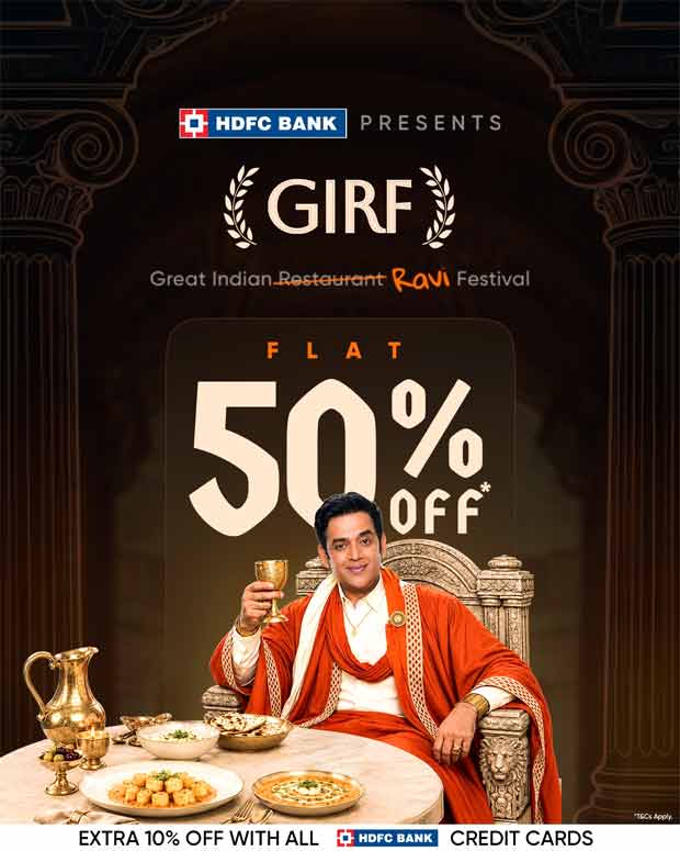 Great Indian Ravi Festival: Swiggy Dineout puts Ravi Kishan at the centre of its annual dining festival