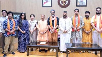 Hanuman Ansh team meets Uttar Pradesh Chief Minister Yogi Adityanath amid box office triumph