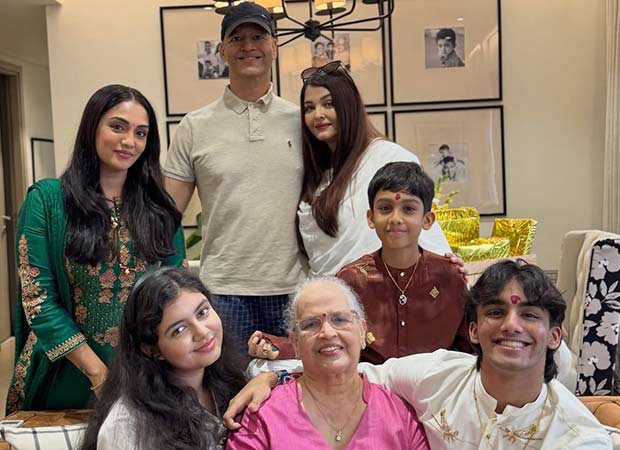 Aishwarya Rai Bachchan poses with brother Aditya and family in unseen Raksha Bandhan photo
