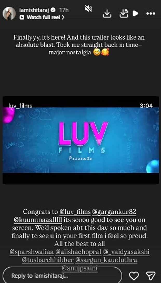 Divyenndu, Ishita Raj give shoutouts to Pehla Pyaar Doosri Baar team, call back to Pyaar Ka Punchnama days