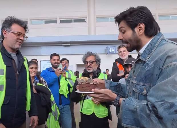 Kartik Aaryan returns to Captain India sets after National Award win, receives warm welcome from crew