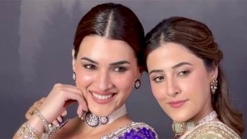 Kriti and Nupur Sanon’s traditional glow is hard to miss