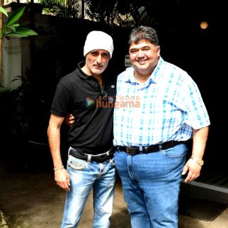 Photos: Akshaye Khanna and Rajat Rawail snapped in Bandra