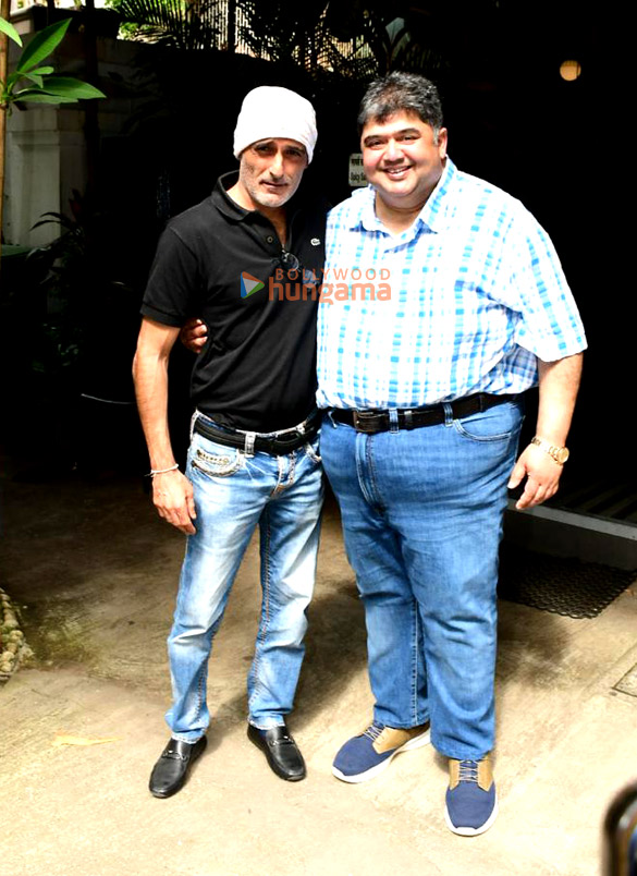 Photos: Akshaye Khanna and Rajat Rawail snapped in Bandra