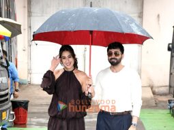Photos: Ayushmann Khurrana and Sara Ali Khan snapped promoting Udta Teer