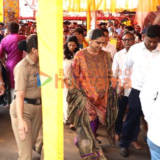 Photos: Deepika Padukone and Ranveer Singh visit Siddhivinayak Temple