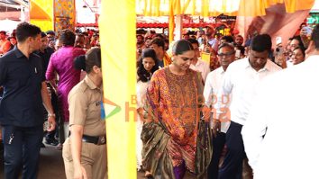 Photos: Deepika Padukone and Ranveer Singh visit Siddhivinayak Temple