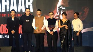 Photos: Devendra Fadnavis, Ujjwal Nikam, Dinesh Vijan, Rajkummar Rao and others snapped at Prahaar trailer launch