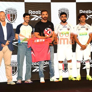 Photos: John Abraham snapped at the Reebok x NorthEast United FC jersey launch