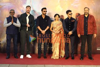 Photos: Mr Beast snapped with team Ramayana – Ranbir Kapoor, Sai Pallavi, Nitesh Tiwari, Namit Malhotra and Ravie Dubey