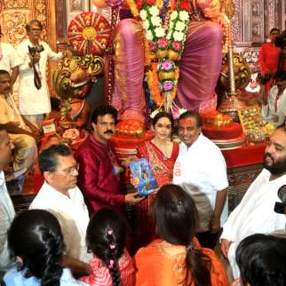 Photos: Mukesh Ambani and family visit Lalbaug to seek blessings of Lalbaugcha Raja