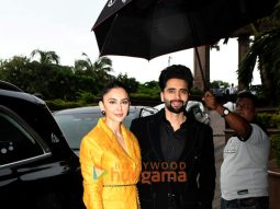 Photos: Rakul Preet Singh and Jackky Bhagnani snapped at Taj lands End, Mumbai