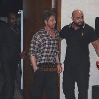 Photos: Shah Rukh Khan snapped at T-Series office for Ganapati darshan