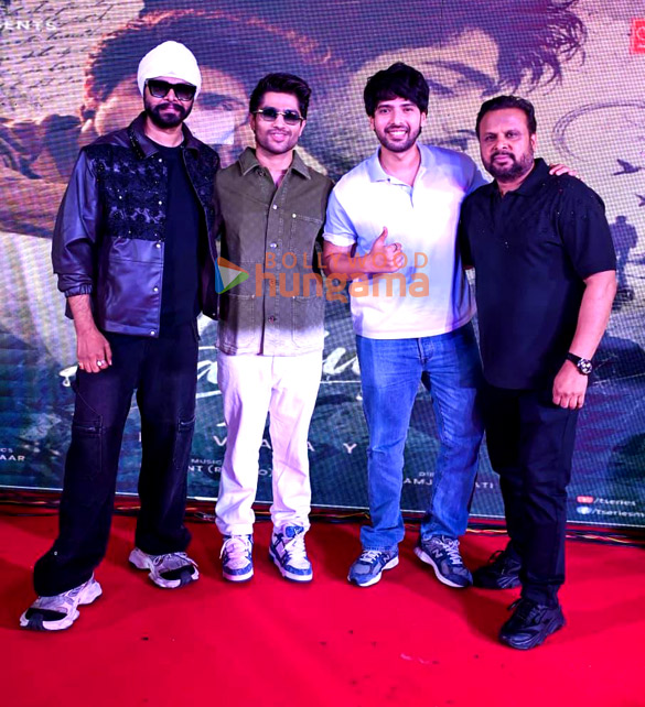 photos shivaay snapped at the launch of his debut song hanju 8