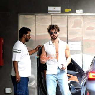 Photos: Tiger Shroff snapped outside the gym in Bandra