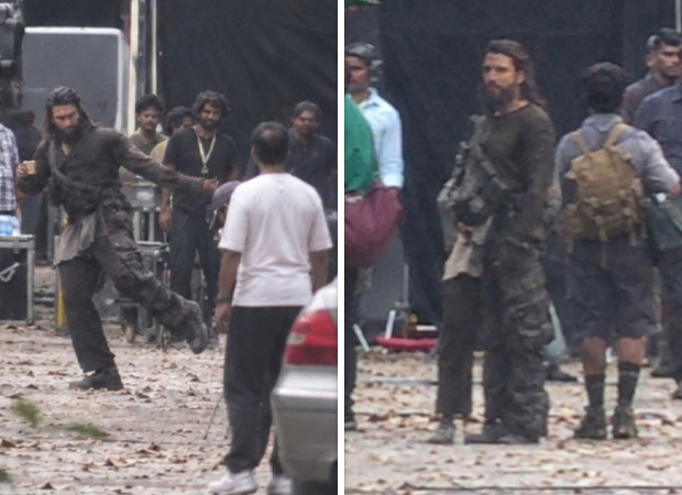 Ranveer Singh’s Pralay look LEAKED: Actor spotted in beard and long hair on sets : Bollywood News Ranveer Singh’s Pralay look LEAKED: Actor spotted in beard and long hair on sets : Bollywood News