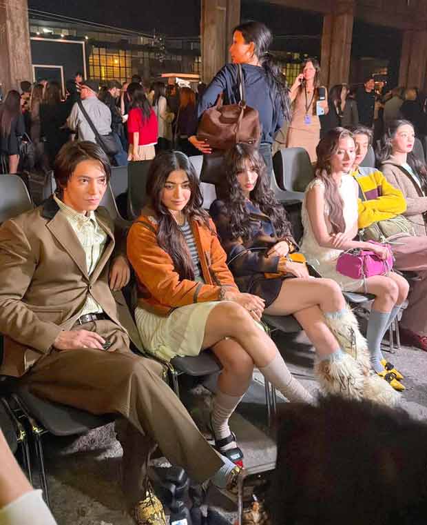 Rashmika Mandanna turns heads at Milan Fashion Week, shares the spotlight with Momo, Tomohisa Yamashita, Baifern and Gulf