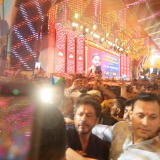 Photos: Shah Rukh Khan and family, Parineeti Chopra, and Anant Ambani snapped at Lalbaugcha Raja