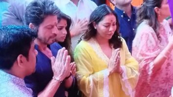 Shah Rukh Khan seeks blessings at Lalbaugcha Raja with Gauri and Suhana; fans go wild over family’s ethnic look
