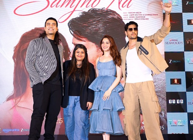 Sidharth Malhotra calls Jubin Nautiyal his “Lucky charm”; Tamannaah Bhatia says ‘Samjho Na’ felt “Really special”