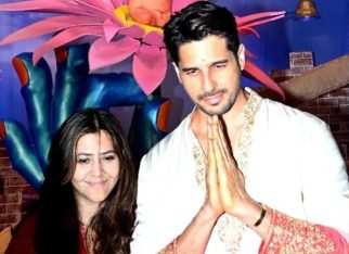 Sidharth Malhotra seeks blessings at Lalbaugcha Raja with Ektaa R Kapoor ahead of The Vvaan trailer launch