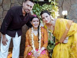 Samantha Ruth Prabhu celebrates traditional Seemantham with husband Raj Nidimoru ahead of first baby’s arrival; see pictures!