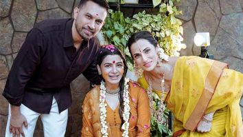 Samantha Ruth Prabhu celebrates traditional Seemantham with husband Raj Nidimoru ahead of first baby’s arrival; see pictures!