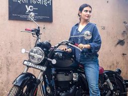 Fatima Sana Shaikh shares glimpses of her bike’s transformation as she gives it a customised makeover: “Couldn’t be happier with how she turned out”