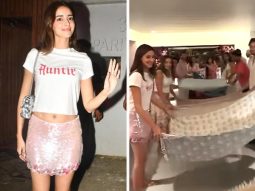Ananya Panday and Aneet Padda pairing up for a game at Alanna Panday’s baby shower goes viral; watch