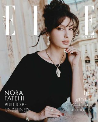 Nora Fatehi On The Cover Of Elle