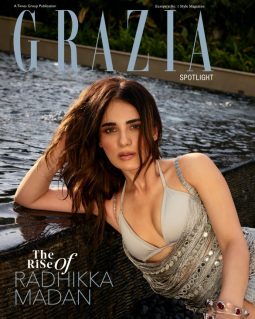 Radhikka Madan on the cover of Grazia 2026