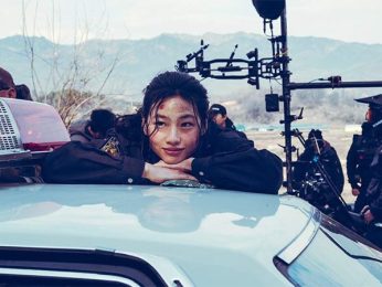 Hoyeon reveals she shot a firearm action sequence 18 times for Hope: “It was definitely intense” Hoyeon reveals she shot a firearm action sequence 18 times for Hope: “It was definitely intense”