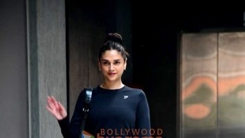 Photos: Aditi Rao Hydari spotted outside a gym in Bandra