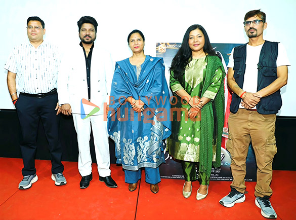photos anand kumar tiwari shahid mallya priyanka singh and others snapped at the music and trailer launch of laagi chhoote na 3