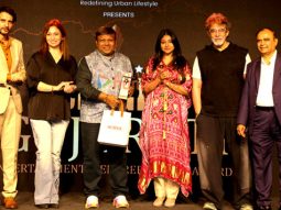 Photos: Deepak Tijori, Hiten Tejwani and Bhumi Trivedi snapped honouring Dr. Khoja at Gujarati Bright Award