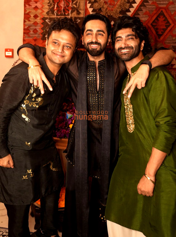 photos karan johar bhushan kumar sara ali khan and others were snapped at ayushmann khurrana and tahira kashyaps diwali festivities 22