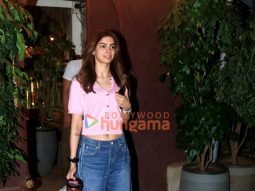 Photos: Khushi Kapoor snapped at a salon in Bandra