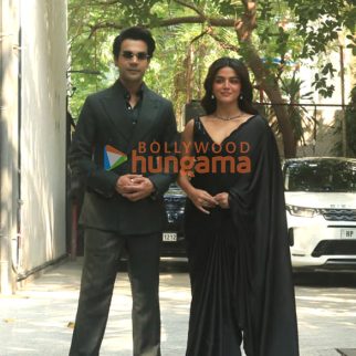 Photos: Rajkummar Rao, Wamiqa Gabbi snapped promoting Prahaar outside Maddock office in Santacruz