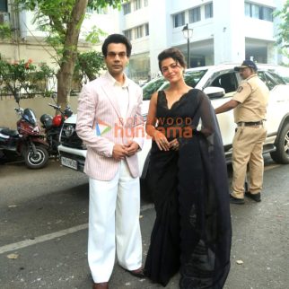 Photos: Rajkummar Rao, Wamiqa Gabbi snapped attending promotions of their upcoming film Prahaar - the Ujjwal Nikkam Story