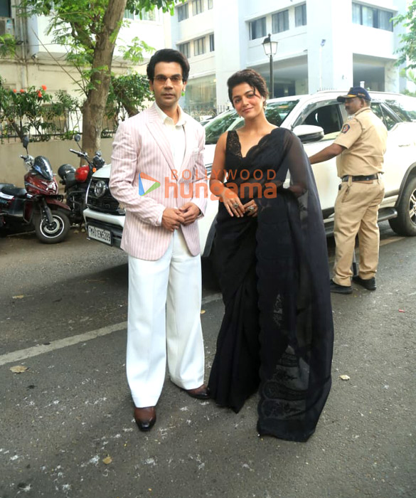 Photos: Rajkummar Rao, Wamiqa Gabbi snapped attending promotions of their upcoming film Prahaar – the Ujjwal Nikkam Story