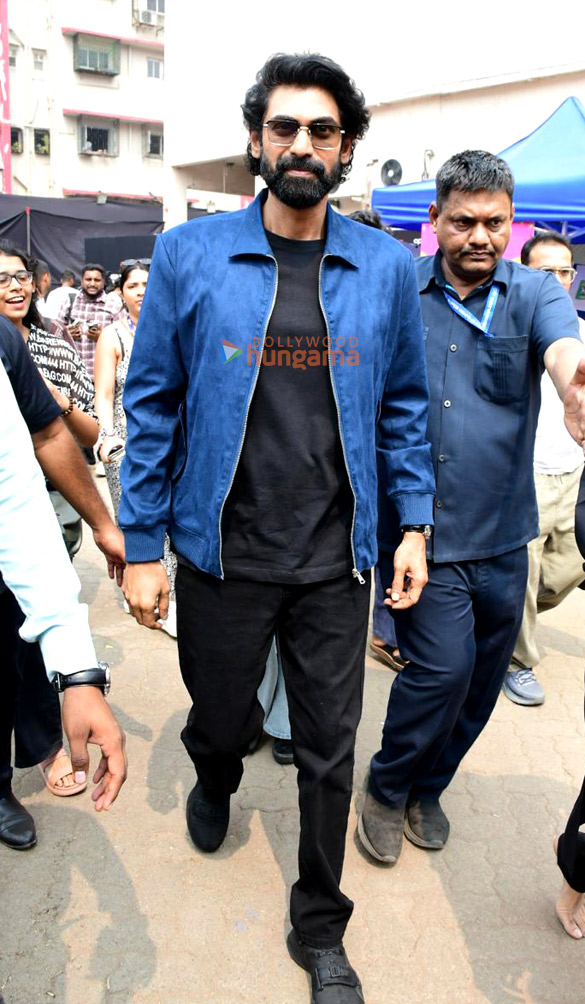 photos rana daggubati huma qureshi and others snapped at ifp at mehboob studios mumbai 7