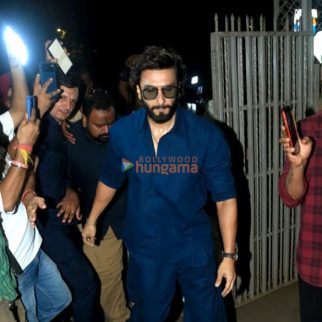 Photos: Ranveer Singh snapped outside a dubbing studio in Bandra