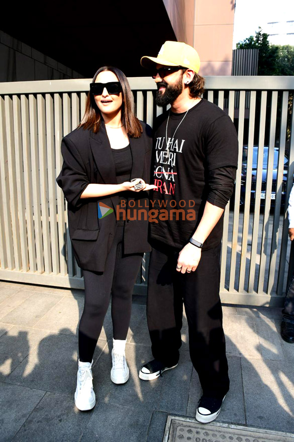 photos sonakshi sinha and zaheer iqbal snapped promoting their film tu hai meri kiran 4