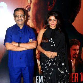 Photos: Wamiqa Gabbi and Ujjwal Nikam snapped promoting Prahaar