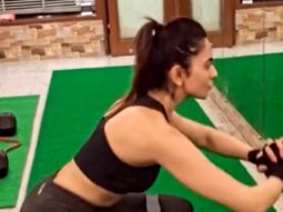 Rakul Preet Singh having a terrific Tuesday in the gym