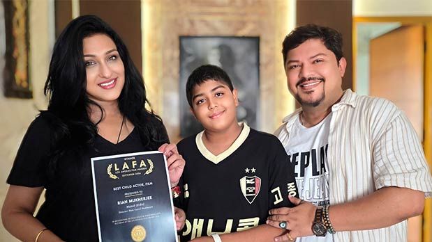 Rian Mukherjee wins Best Child Actor at Los Angeles Film Awards 2026 for Hindi film Manzil