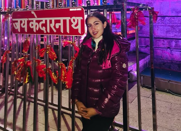 सनातन हलफनामे की बहस के बीच सारा अली खान ने की केदारनाथ यात्रा